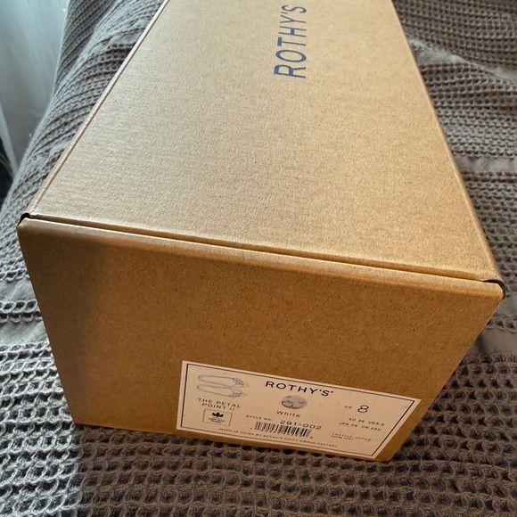 Rothy’s The Petal Point II White - Picture 8 of 12